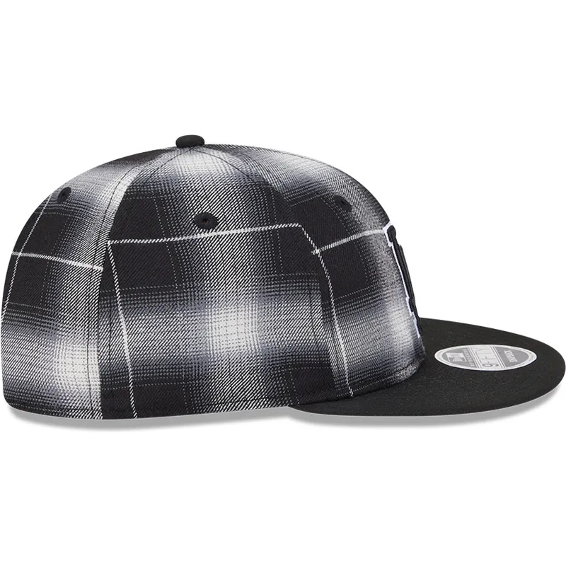siltovky-rovna-cierna-snapback-9fifty-retro-crown-plaid-los-angeles-dodgers-mlb-new-era