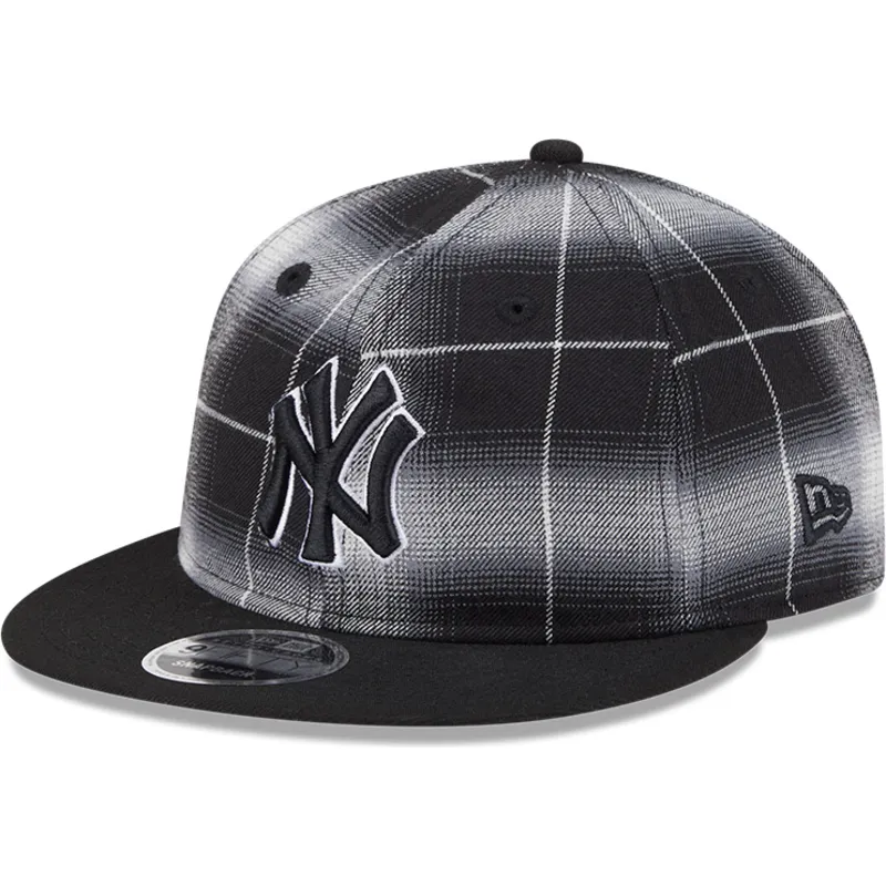 siltovky-rovna-cierna-snapback-9fifty-retro-crown-plaid-new-york-yankees-mlb-new-era