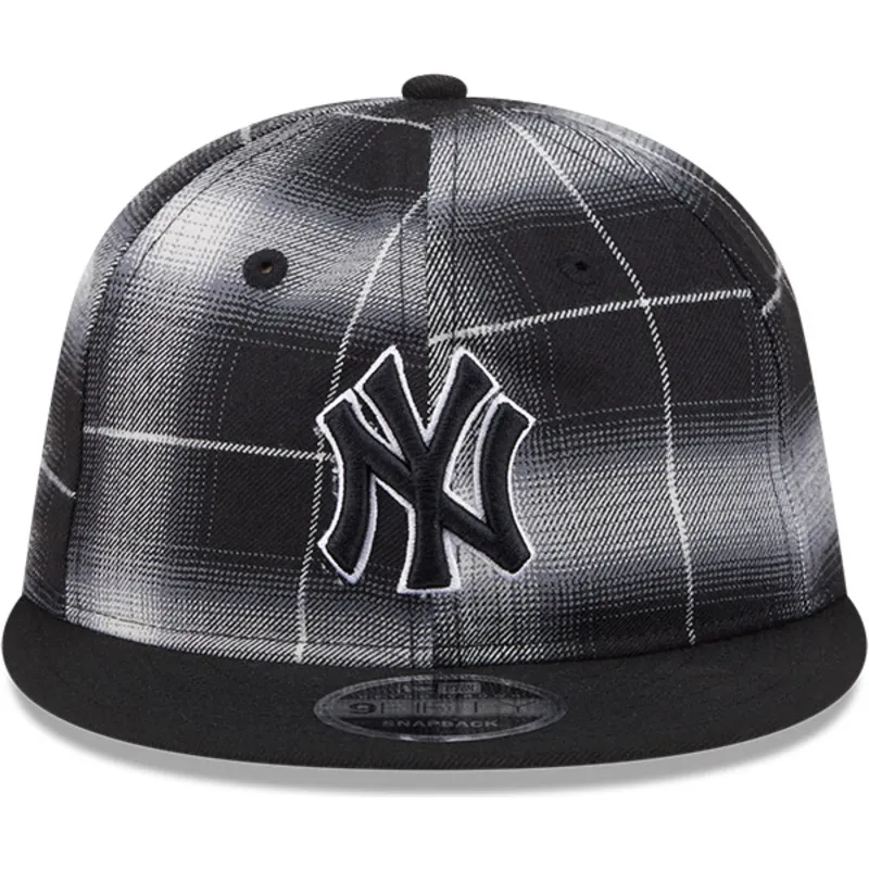 cap-rovna-black-snapback-9fifty-retro-crown-plaid-new-york-yankees-mlb-new-era cap-rovna-black-snapback-9fifty-retro-crown-plaid-new-york-yankees-mlb-new-era