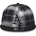 schwarze-snapback-9fifty-retro-crown-plaid-kappe-der-oakland-athletics-mlb-von-new-era
