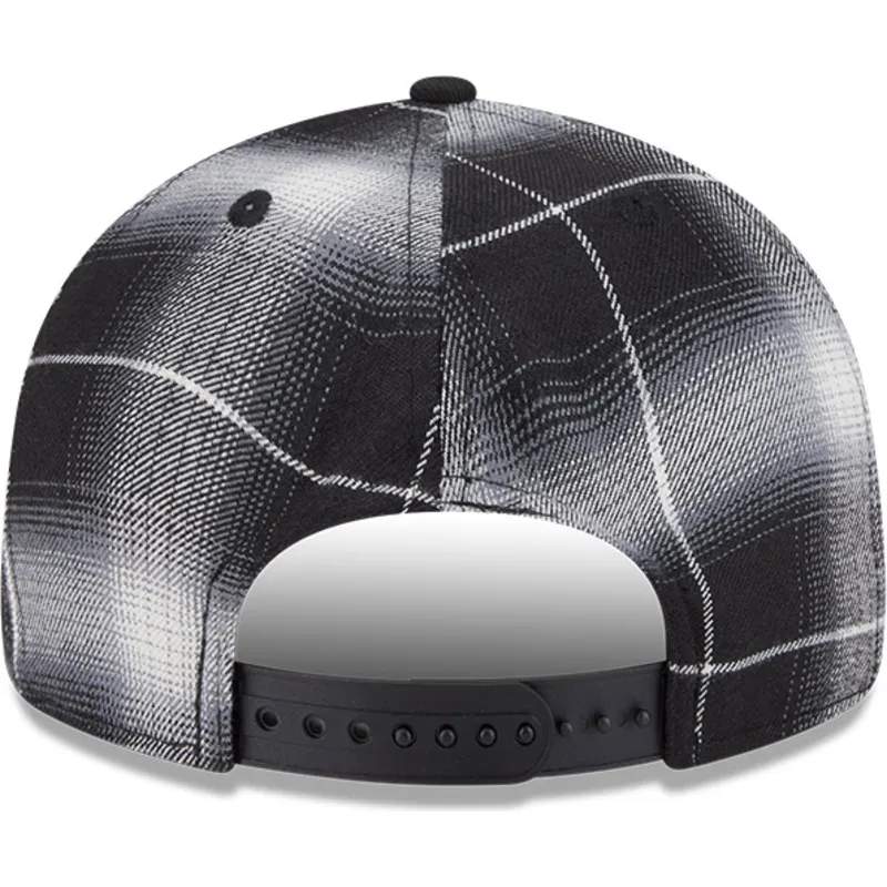 cap-rovna-black-snapback-9fifty-retro-crown-plaid-oakland-athletics-mlb-new-era cap-rovna-black-snapback-9fifty-retro-crown-plaid-oakland-athletics-mlb-new-era