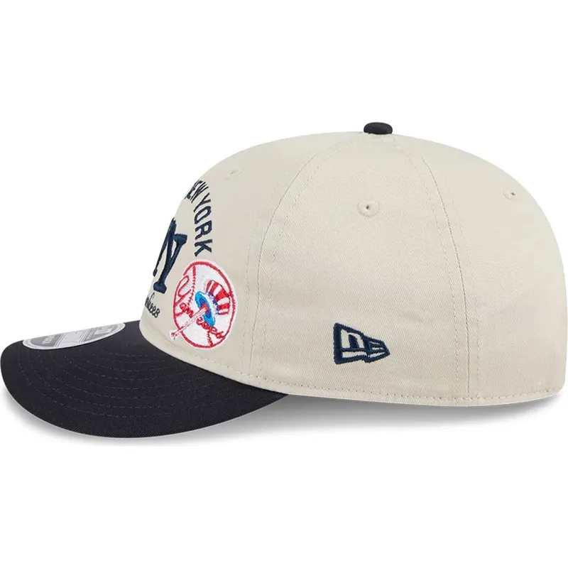 siltovka-zaoblena-bezova-snapback-9fifty-retro-crown-scatter-new-york-yankees-mlb-new-era