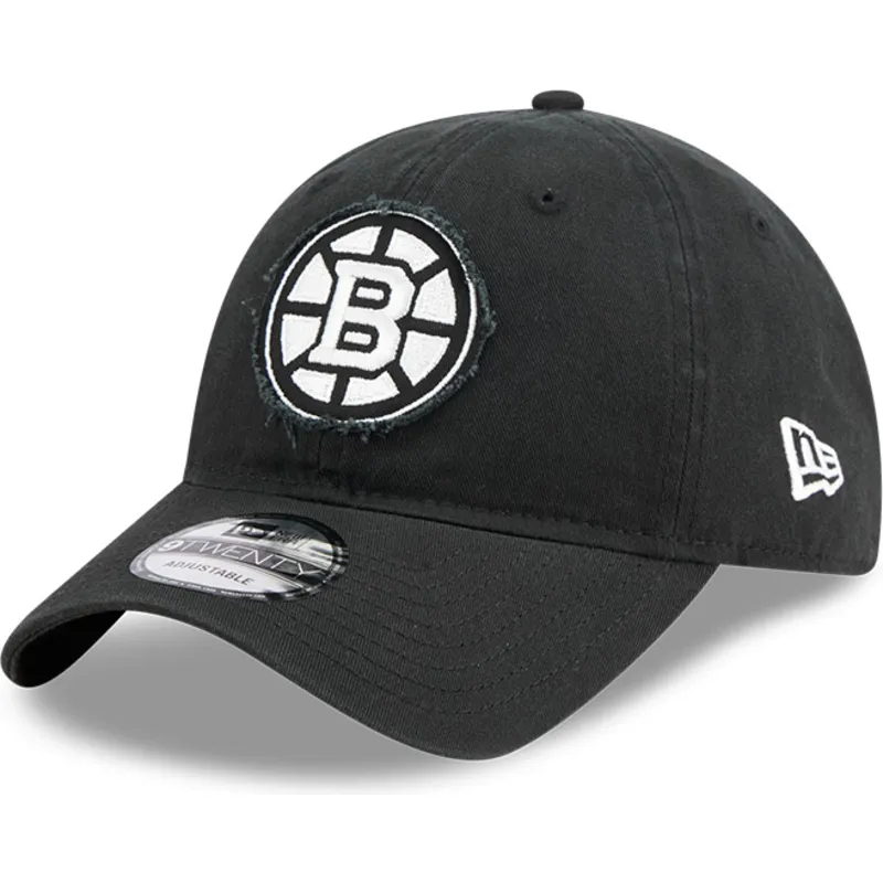siltovka-zaoblena-cierna-nastavitelny-9twenty-stamp-boston-bruins-nhl-new-era