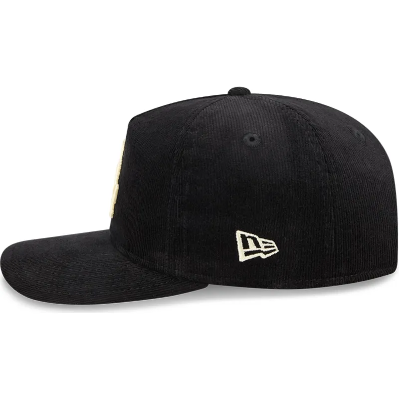 schwarze-gebogene-snapback-kappe-19twenty-nostalgic-golfer-der-los-angeles-dodgers-mlb-von-new-era