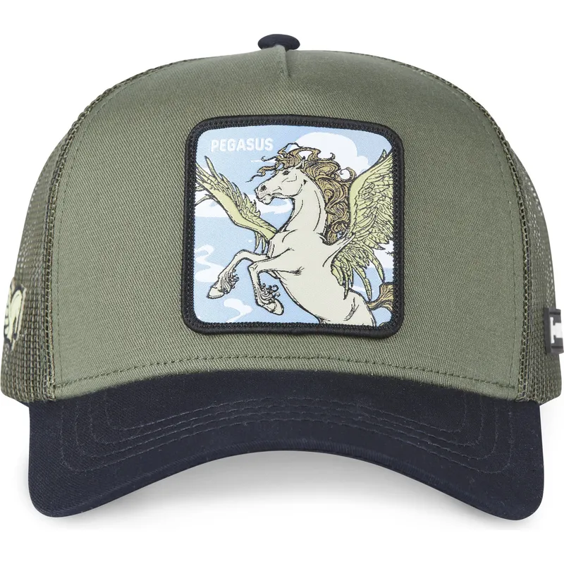 siltovka-zaoblena-zelena-snapback-cas2-pe2-pegas-mytologicke-bytosti-capslab