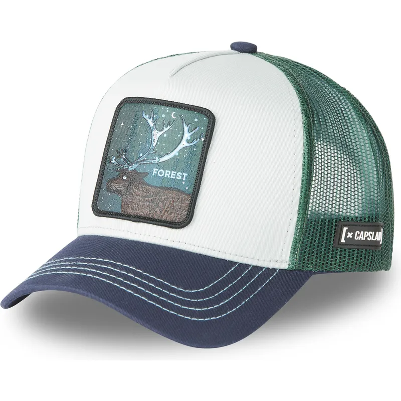 siltovka-zaoblena-viacfarebna-snapback-forest-cas2-for3-jelen-mytologicke-bytosti-capslab