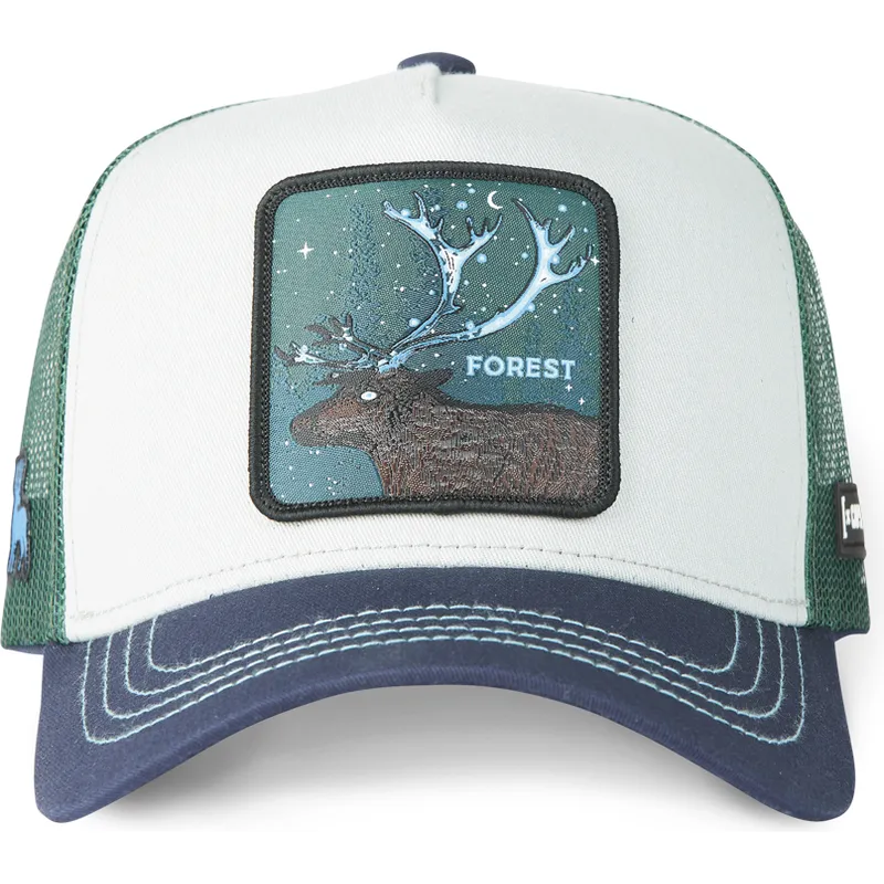 siltovka-zaoblena-viacfarebna-snapback-forest-cas2-for3-jelen-mytologicke-bytosti-capslab