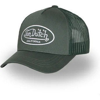 Šiltovky zaoblená kamionista zelená nastaviteľný pásik LOF B36 Von Dutch