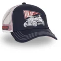 siltovka-zaoblena-tmavomodra-snapback-crew26-von-dutch