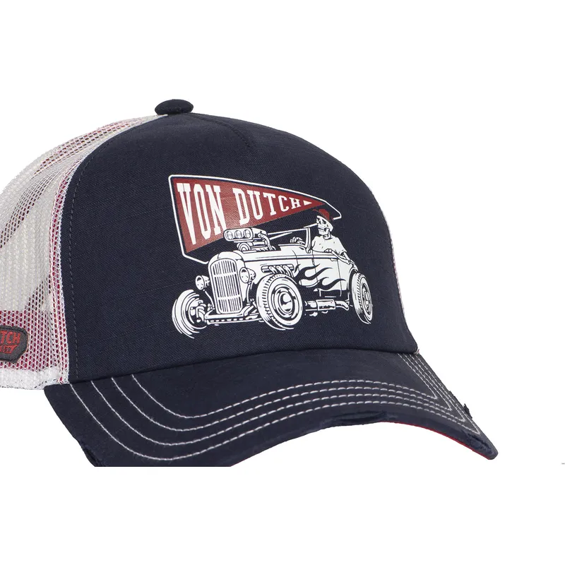 siltovka-zaoblena-tmavomodra-snapback-crew26-von-dutch