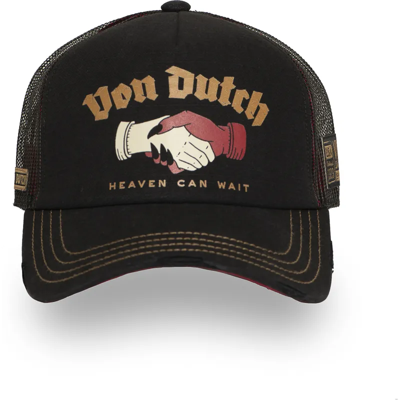 siltovky-zaoblena-kamionista-cierna-snapback-crew29-von-dutch