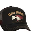 siltovky-zaoblena-kamionista-cierna-snapback-crew29-von-dutch