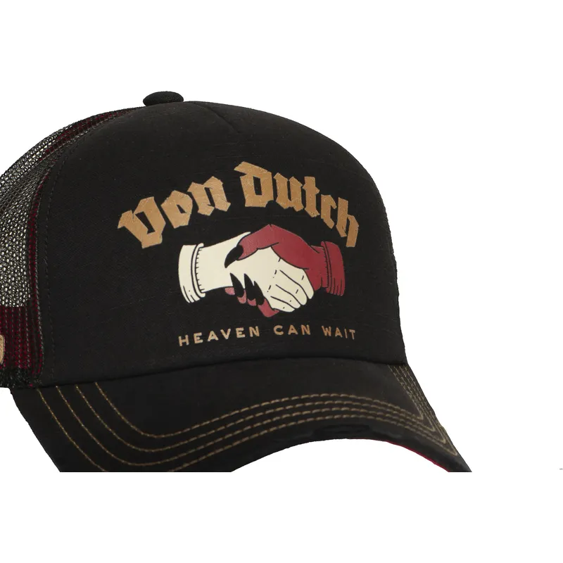 siltovky-zaoblena-kamionista-cierna-snapback-crew29-von-dutch