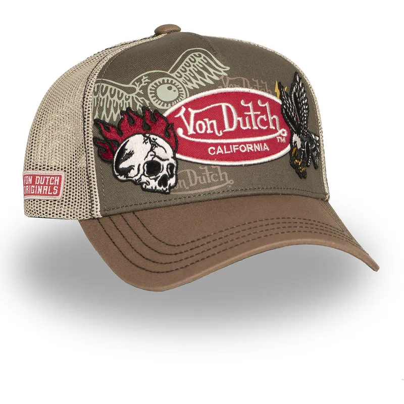 siltovka-zaoblena-hneda-snapback-patches12-von-dutch