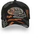 siltovka-zaoblena-cierna-snapback-cafe03-von-dutch