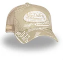 cap-zaoblena-beige-snapback-von-dutch