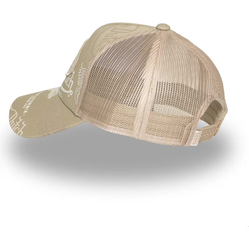 siltovky-zaoblena-kamionista-bezova-snapback-cafe05-von-dutch