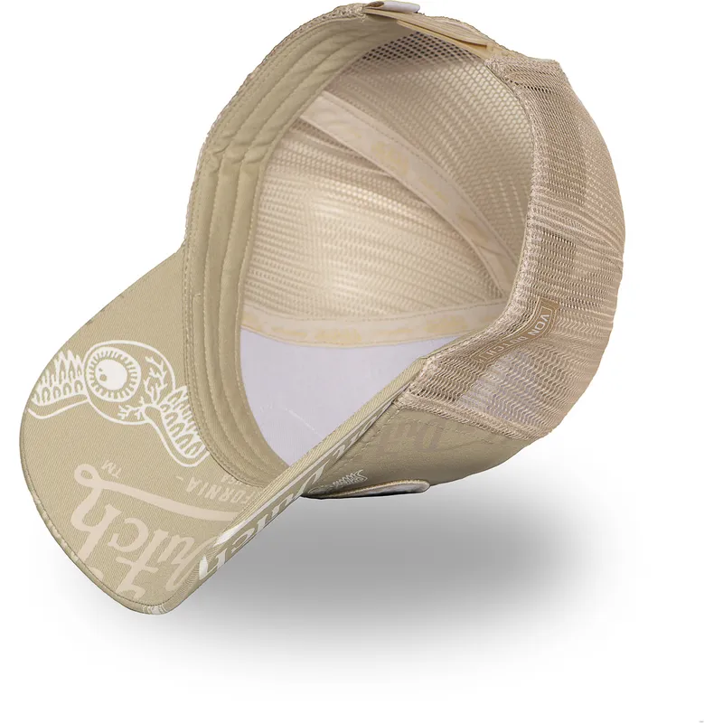 cap-zaoblena-beige-snapback-von-dutch
