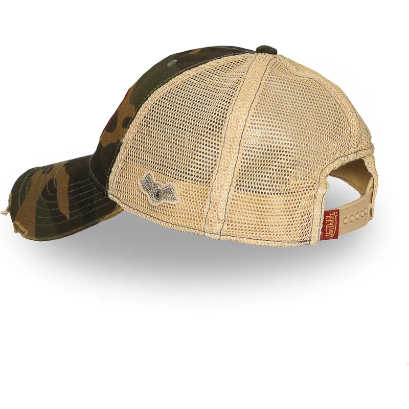 trucker-cap-camouflage-und-beige-mac10-von-von-dutch