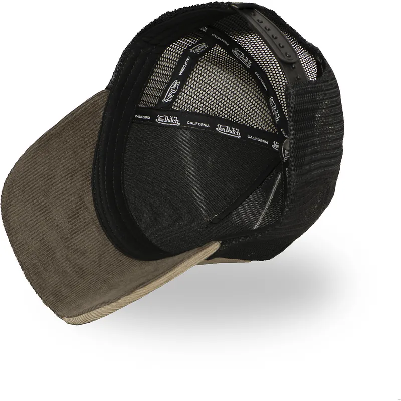 trucker-cap-braun-und-schwarz-cut01-von-von-dutch