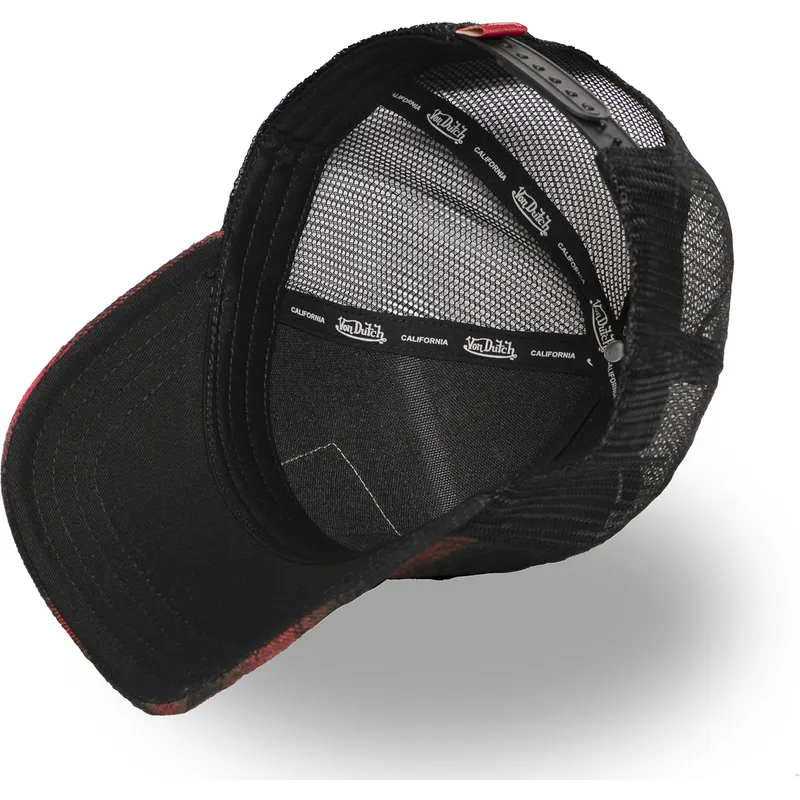 siltovky-zaoblena-kamionista-cervena-snapback-car05-von-dutch