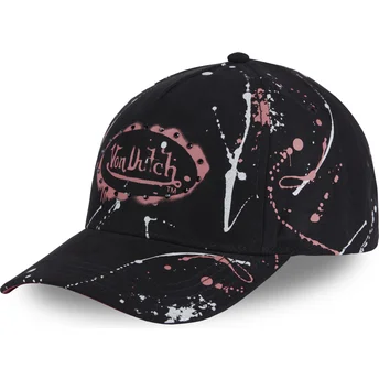 Šiltovka zaoblená čierna snapback IMAG P Von Dutch
