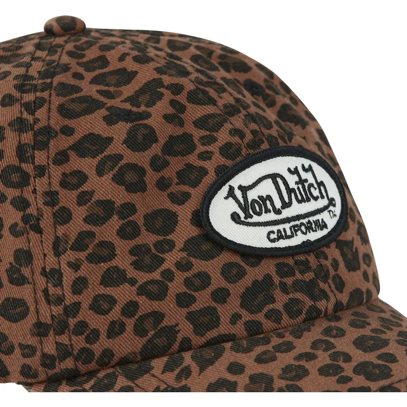 cap-zaoblena-leopard-adjustable-strap-von-dutch cap-zaoblena-leopard-adjustable-strap-von-dutch