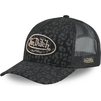 Gorra trucker negra LETT B de Von Dutch