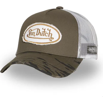 Cap zaoblená green snapback Von Dutch