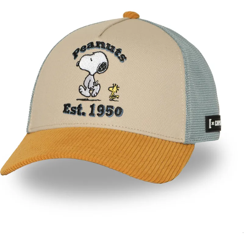mehrfarbige-trucker-kappe-snoopy-und-emilio-pea6-sno-peanuts-von-capslab