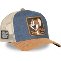 capslab-looney-tunes-jerry-taj7-jer-multicolor-trucker-kappe