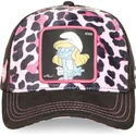 trucker-cap-leopard-rosa-schlumpfine-smu-leop-die-schlumpfe-von-capslab