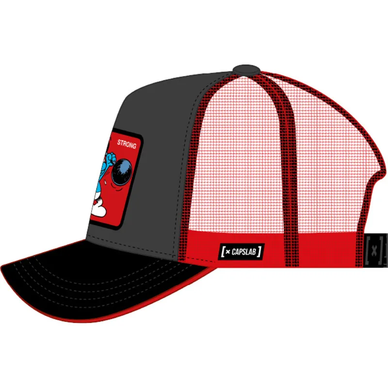 trucker-cap-schwarz-und-rot-schlumpf-hefty-smu-stro-die-schlumpfe-von-capslab