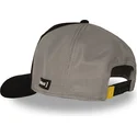 capslab-super-mario-bros-smk3-che-mario-kart-schwarze-und-graue-trucker-kappe