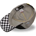 capslab-super-mario-bros-smk3-che-mario-kart-schwarze-und-graue-trucker-kappe