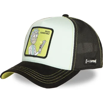Gorra Trucker Blau und Schwarz Rick Sanchez REM6 GUN Rick und Morty von Capslab