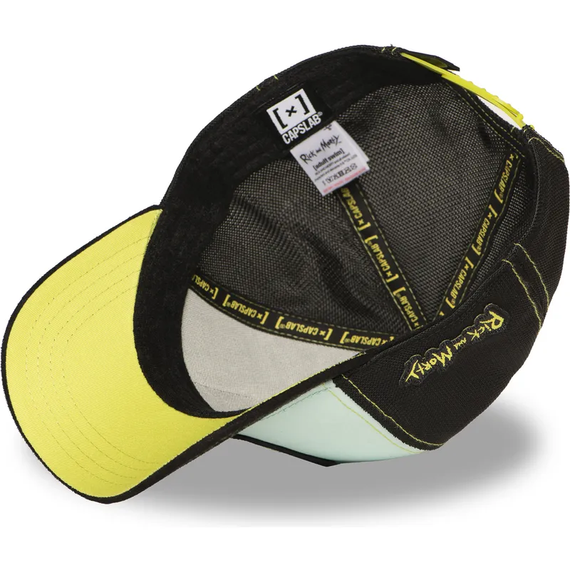 trucker-cap-blau-und-schwarz-rick-sanchez-rem6-gun-rick-and-morty-von-capslab