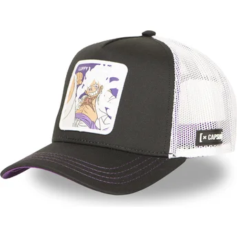 Gorra trucker negra y blanca Monkey D. Luffy OP6 GEA One...
