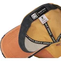 capslab-lucky-luke-lck2-lob-orange-and-black-trucker-hat