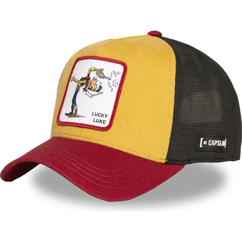siltovka-zaoblena-viacfarebna-snapback-lck2-cow-lucky-luke-capslab