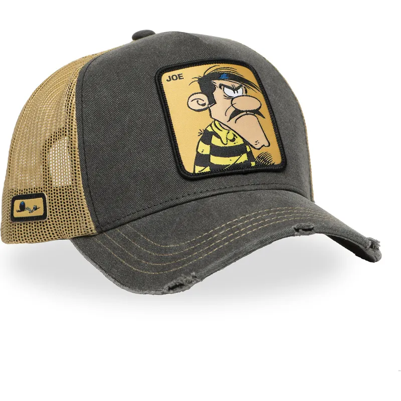siltovka-zaoblena-siva-snapback-lck-joe-dalton-lucky-luke-capslab