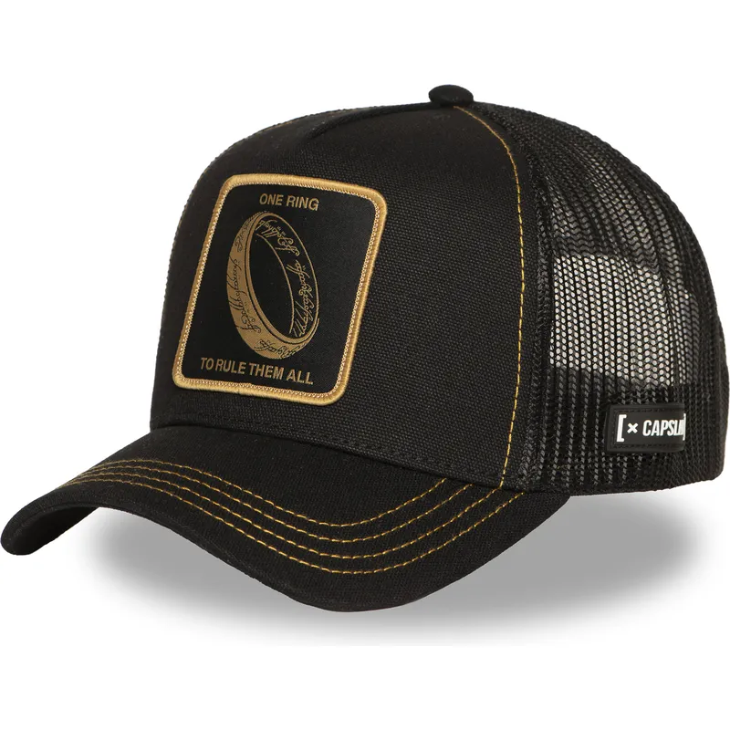 siltovka-zaoblena-cierna-snapback-lotr-rin-jedinecny-prsten-pan-prstenov-capslab