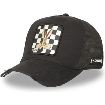 Schwarze Trucker-Kappe Coyote LOO12 WIL Looney Tunes von Capslab