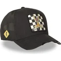 siltovka-zaoblena-cierna-snapback-loo12-wil-kojot-looney-tunes-capslab