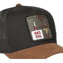 schwarze-und-braune-trucker-kappe-coyote-loo12-wi2-looney-tunes-von-capslab