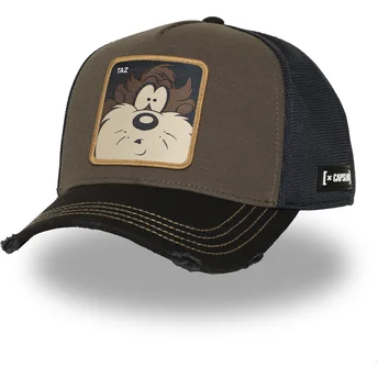 Mehrfarbige Trucker-Kappe Tasmanischer Teufel LOO12 TA2 Looney Tunes von Capslab