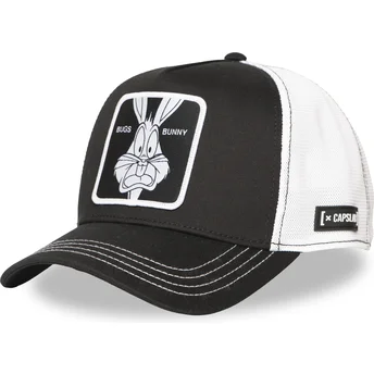 Šiltovky zaoblená čierna snapback LOO12 BUG CT Bugs Bunny Looney Tunes Capslab