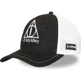 Šiltovky zaoblená čierna snapback Relikvie smrti Harry Potter Capslab