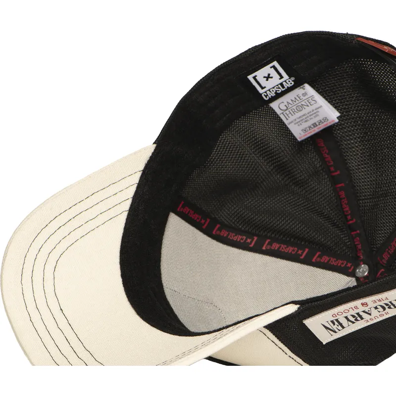 cap-zaoblena-beige-snapback-casa-targaryen-fire-and-blood-got-tar-juego-house-targaryen-game-of-thrones-capslab