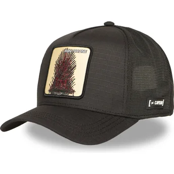 Cap zaoblená black snapback Trono de Hierro GOT IRO Juego Iron Throne Game of Thrones Capslab